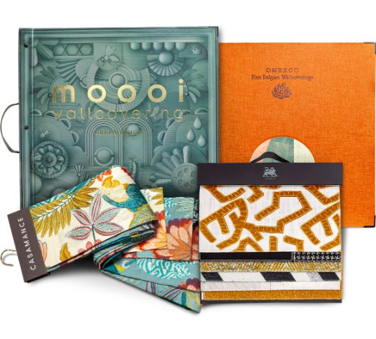 доставка каталогов обоев и тканей