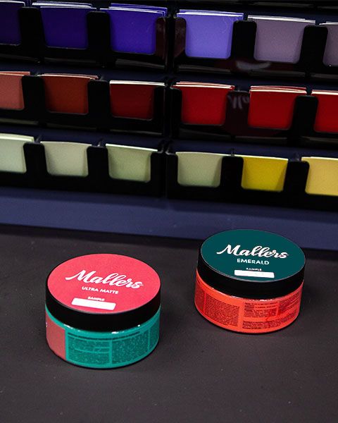 Два пробника краски Mallers